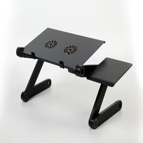 Folding Desk Retractable Adjustable Study Desk In Bed Aluminum Alloy Notebook Computer Bracket Lazy Desk - Image 6