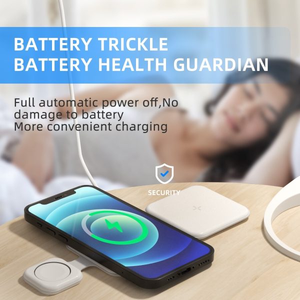 3 In 1 Magnetic Foldable Wireless Charger Charging Station Multi-device Folding Cell Phone Wireless Charger Gadgets - Image 10